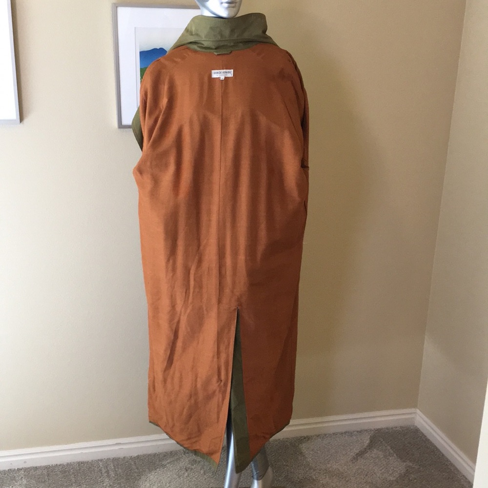 GIORGIO ARMANI | Vintage double-breasted trench coat - Picture 16 of 17